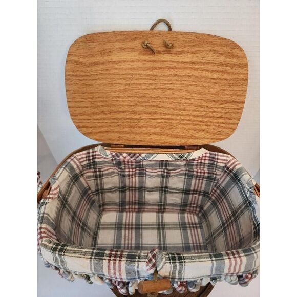 Retired Set of 3 Longaberger Woven  Baskets - Picture 4 of 11